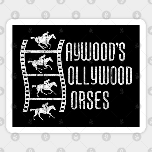 Haywood's Hollywood Horses - NOPE (Chest Pocket Variant) Magnet by huckblade